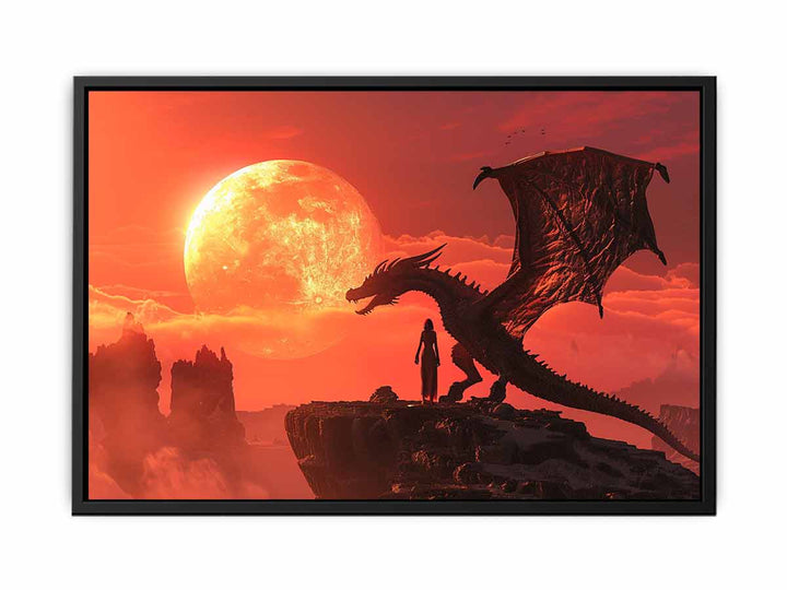 Dragon Movie Poster  Painting