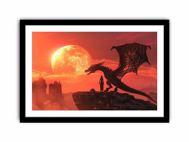 Dragon Movie Poster  Art Print