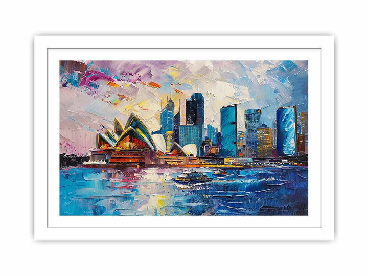 Sydney  Streched canvas