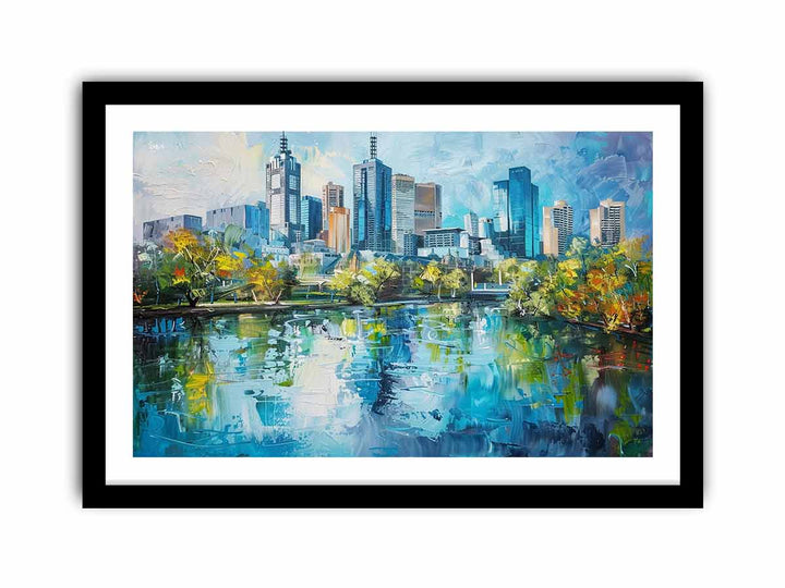 Melbourne   Art Print