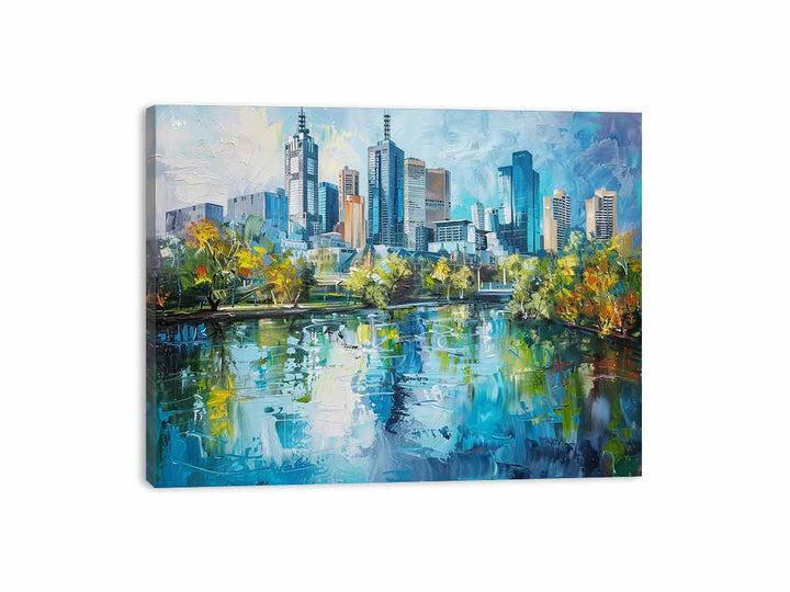 Melbourne  Canvas Print