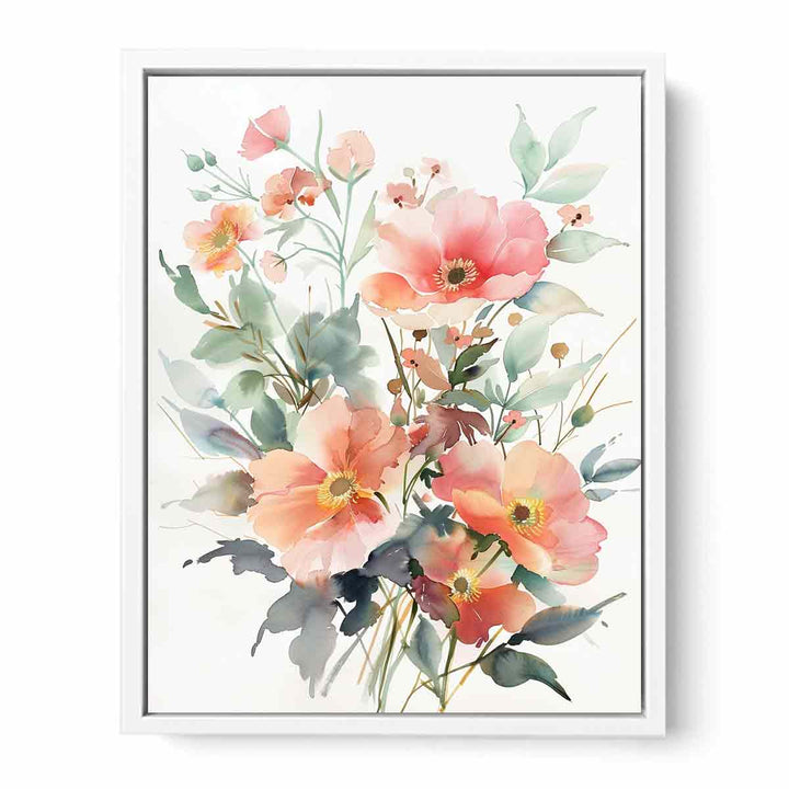 Flower Bouquet Framed Print