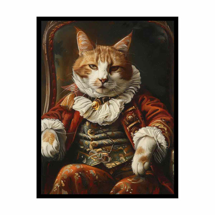 Viscount Cat  Painting