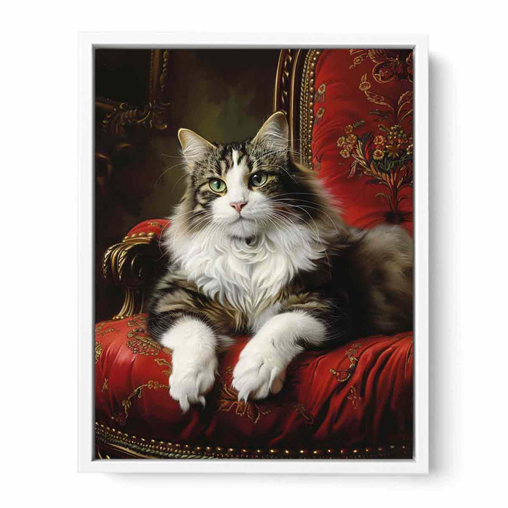 Viscount Cat Framed Print