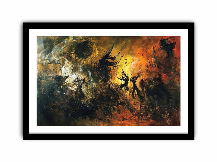 Lucifier in Hell   Art Print