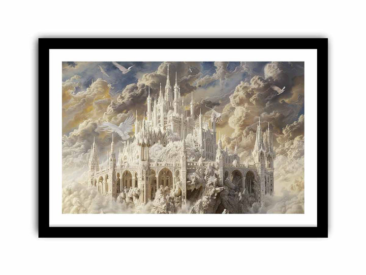 Smoke Castle   Art Print