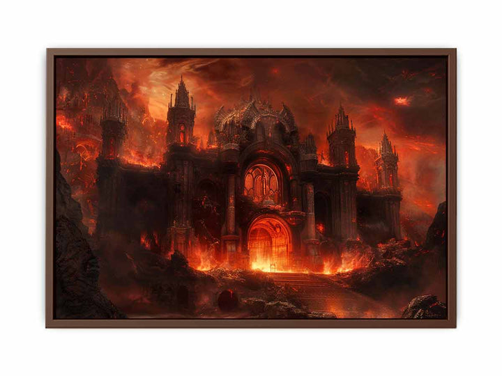 Castle in Hell  Poster