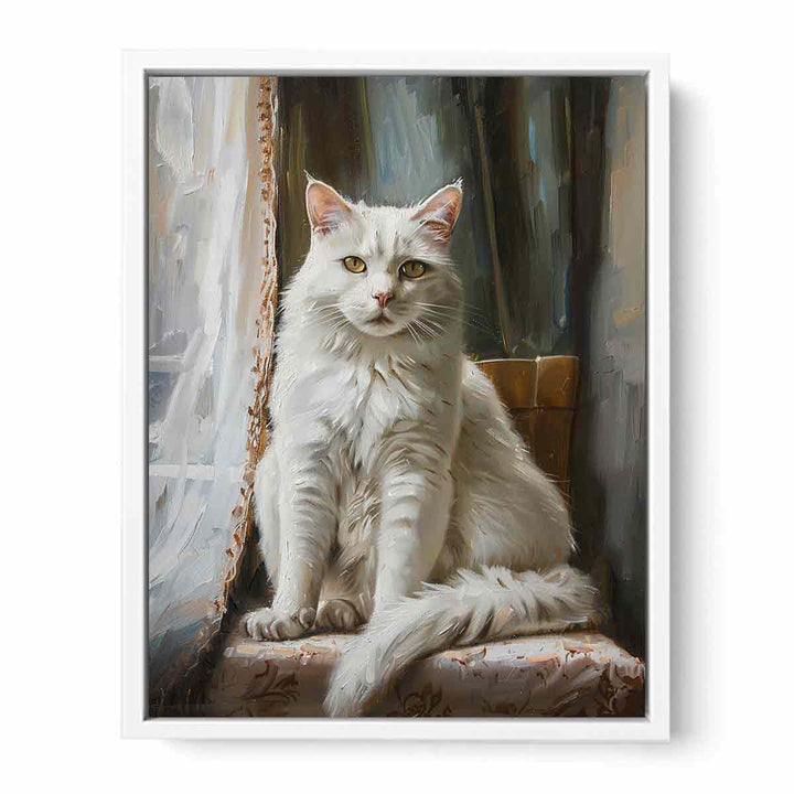 Cat `0 Framed Print