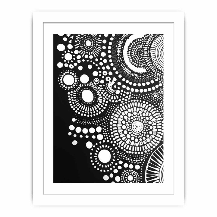 Dot Art  Streched canvas