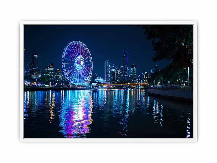 Brisbane Eye Framed Print