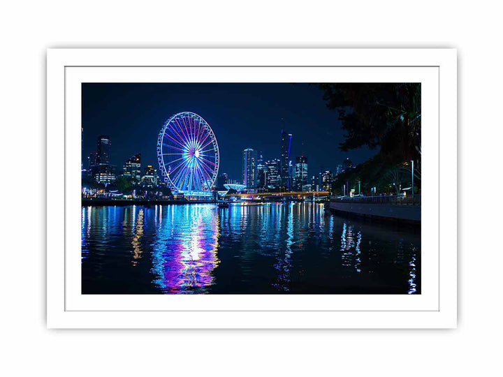 Brisbane Eye Streched canvas