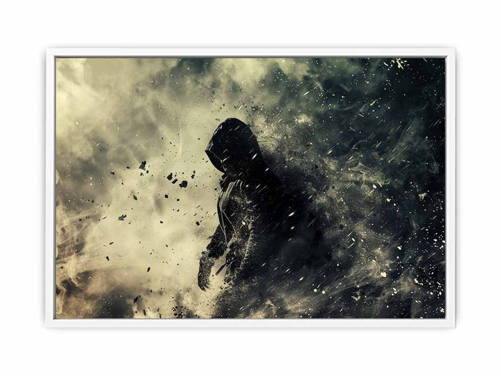 Endless Smoke Framed Print