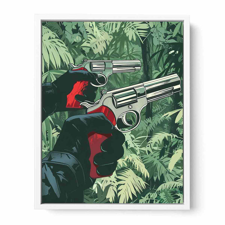 Tropical Search  Framed Print