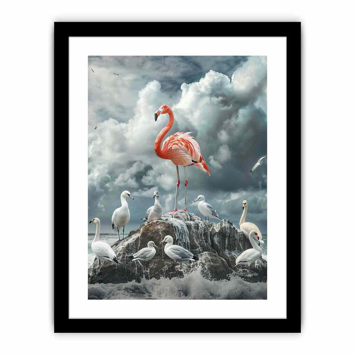 Flamingo   Art Print