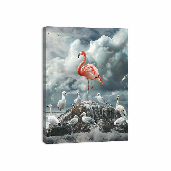 Flamingo  Canvas Print