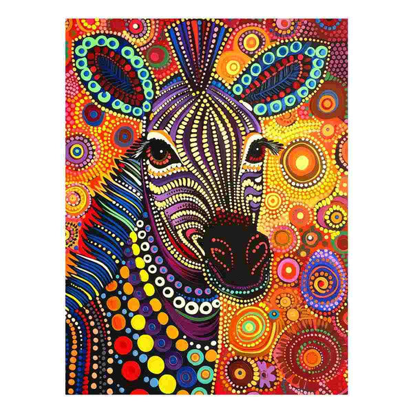 Colorful Zebra 