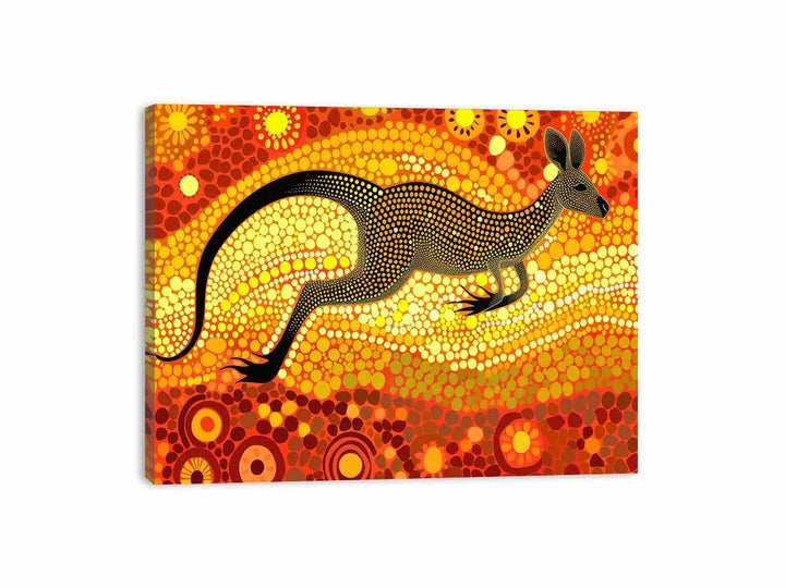 Kangaroo  Canvas Print