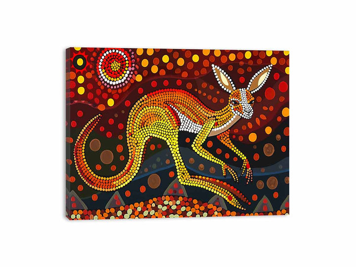 Kangaroo  Canvas Print