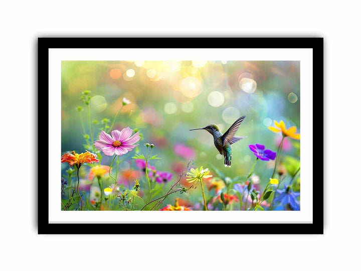 Hummingbird   Art Print