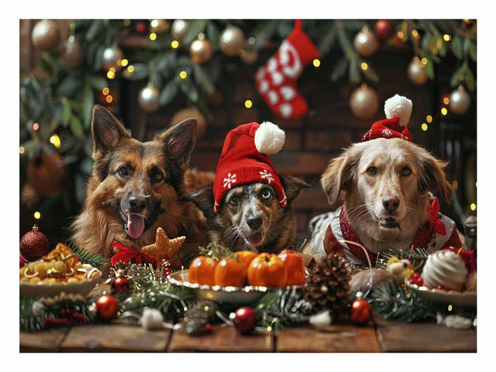 Festive Dogs