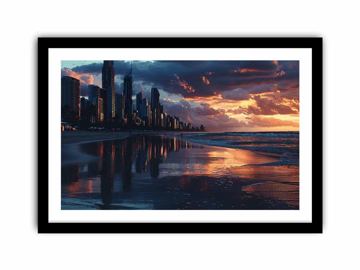 Surfer Paradise   Art Print