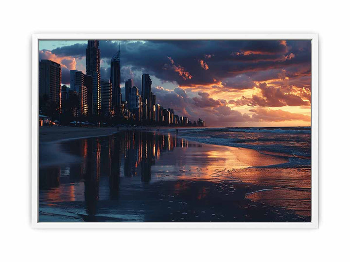 Surfer Paradise  Framed Print