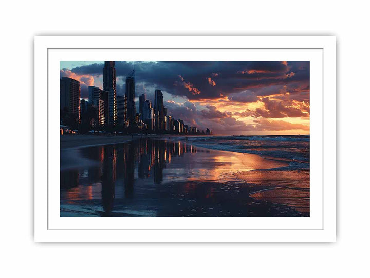 Surfer Paradise  Streched canvas