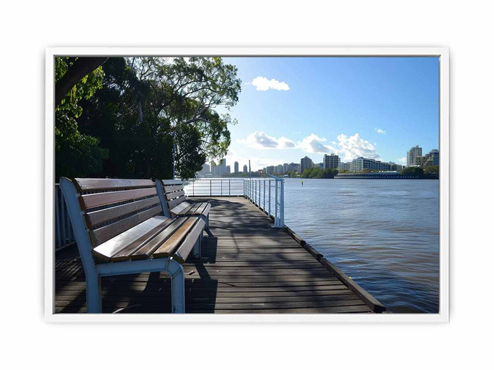 Eagle St Pier  Framed Print