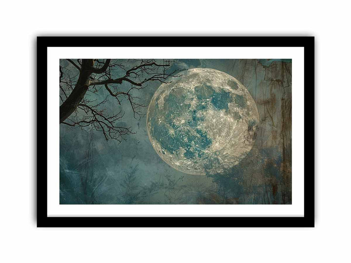 Moon   Art Print