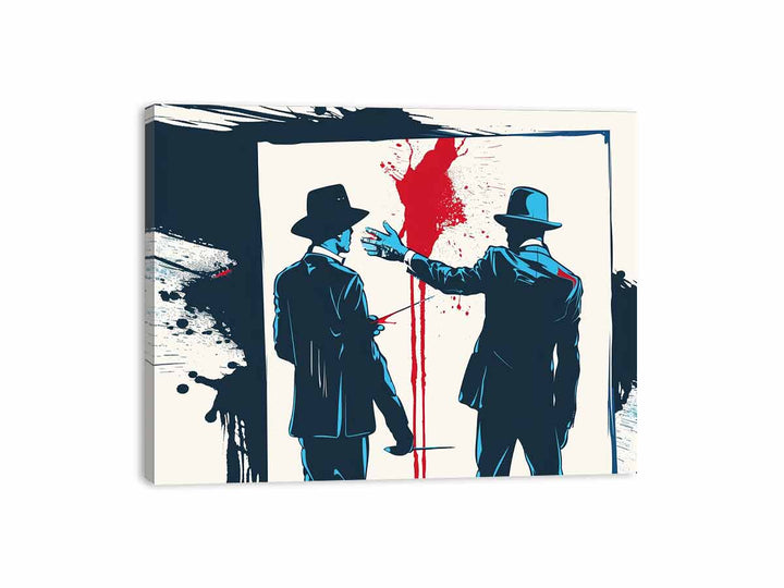 Dark Web  Canvas Print