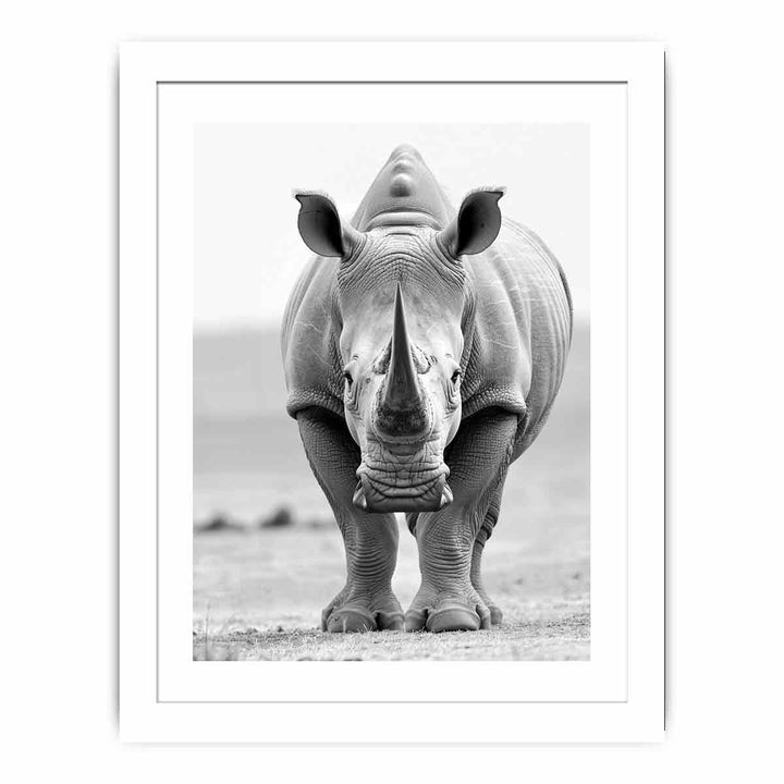 Rhino Streched canvas