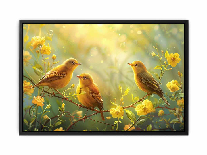 Spring Birds   Painting