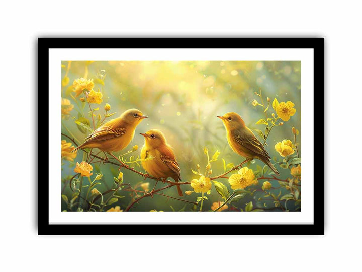 Spring Birds   Art Print