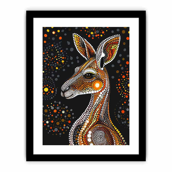 Kangaroo   Art Print