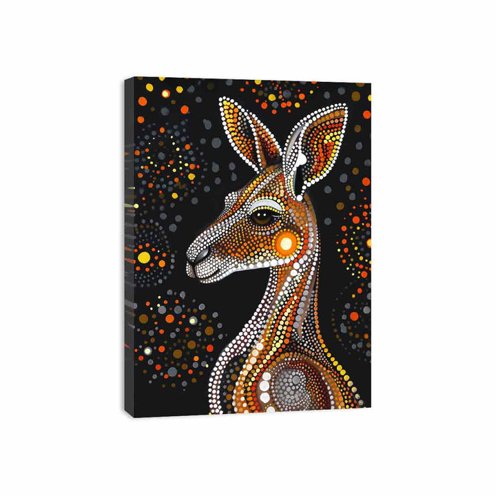 Kangaroo  Canvas Print