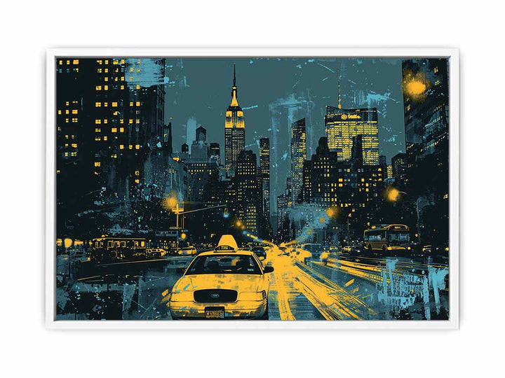 New York  Framed Print