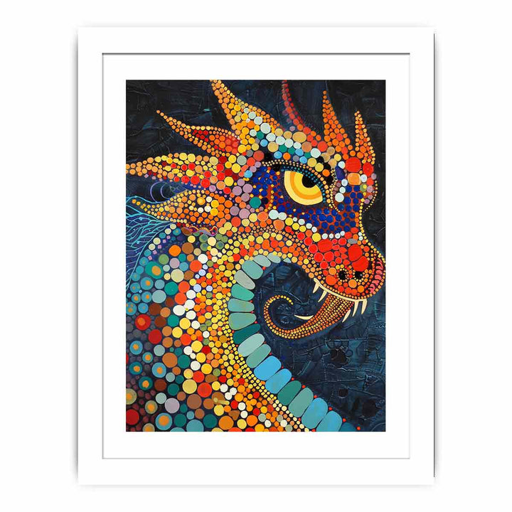 Dragon  Streched canvas