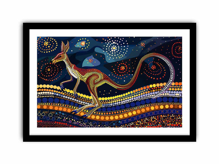 Kangaroo   Art Print