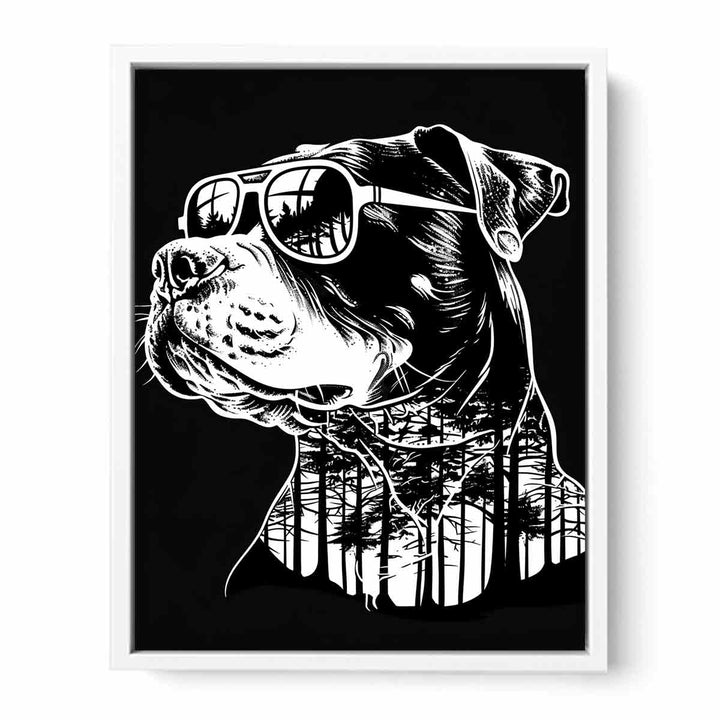 Dog  Framed Print