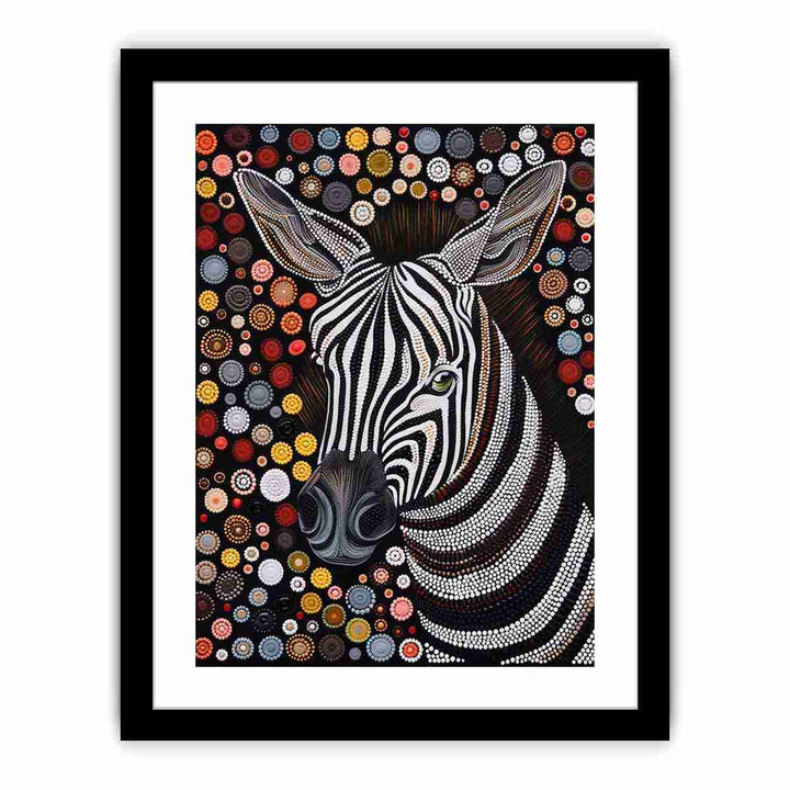 Zebra   Art Print