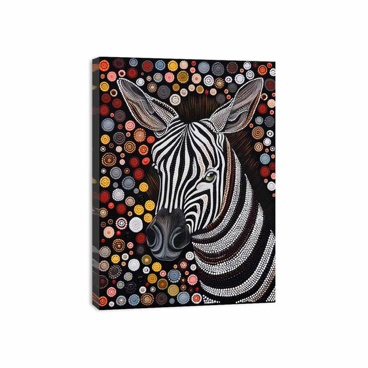 Zebra  Canvas Print