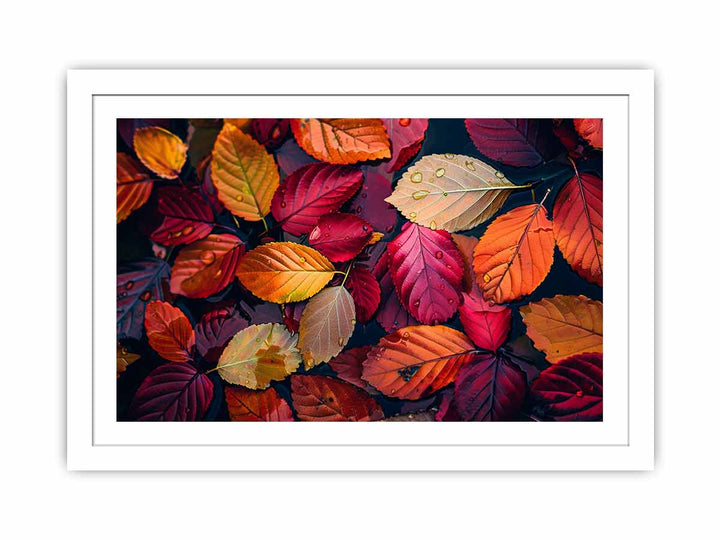 Beautiful Leaves  Streched canvas