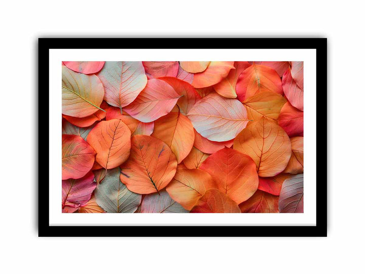 Leaves Petals  Art Print