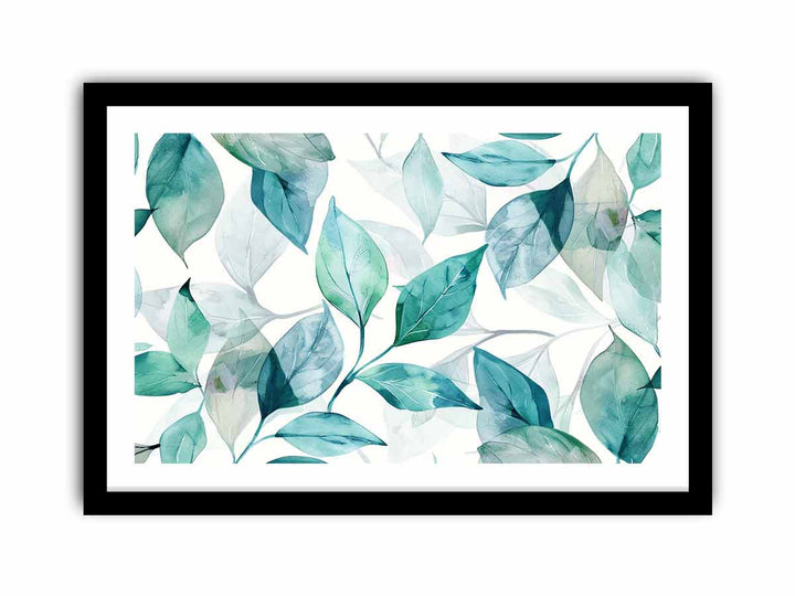 Leaves Petals   Art Print