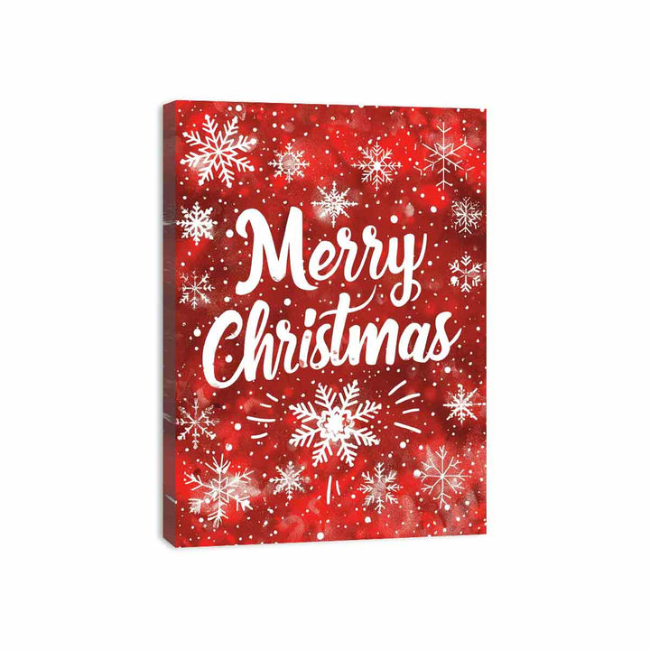 Merry Christmas Canvas Print