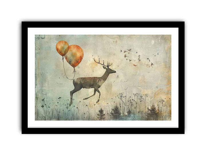 On The run  Art Print