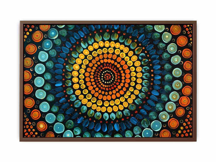 Colorful  Dots   Poster