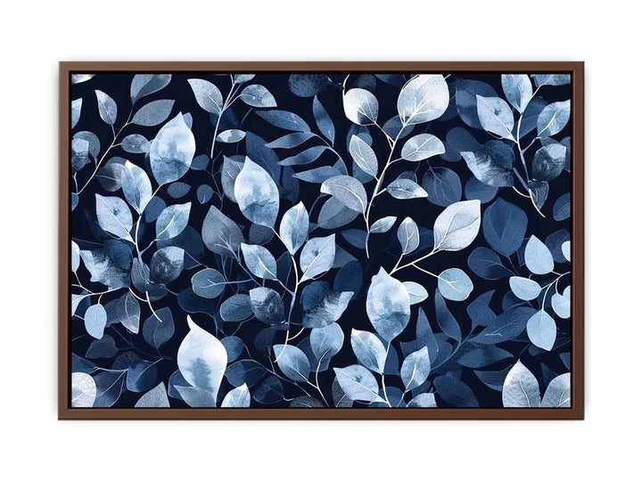 Blue Leaves  Poster