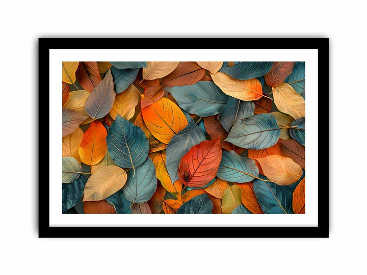 Colorful Leaves   Art Print