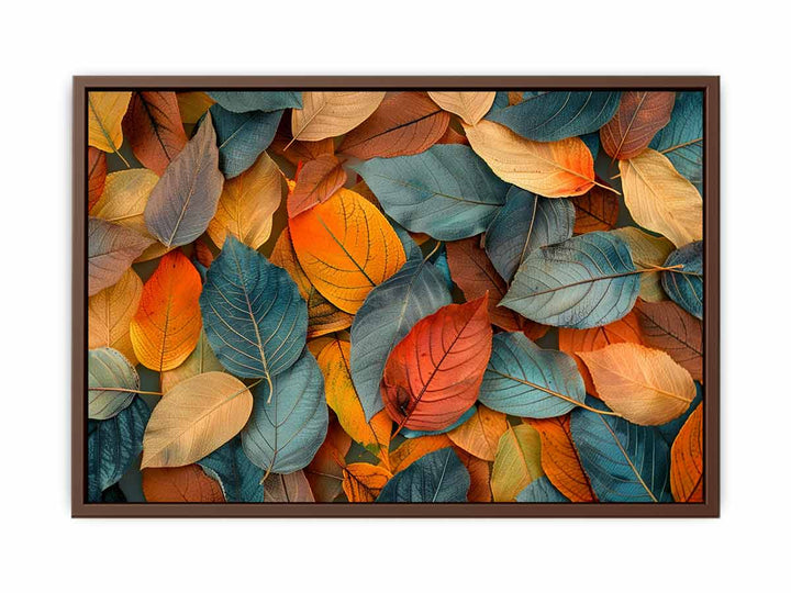 Colorful Leaves   Poster